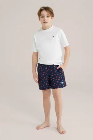 WE Fashion Zwemshort donkerblauw