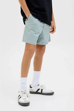 JACK & JONES JUNIOR relaxed casual short lichtblauw