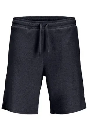JACK & JONES JUNIOR relaxed sweatshort donkerblauw