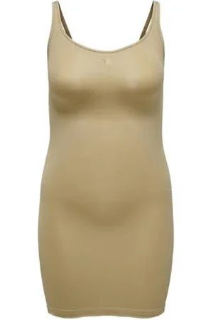 ONLY Corrigerende jurk CARSHAPE beige