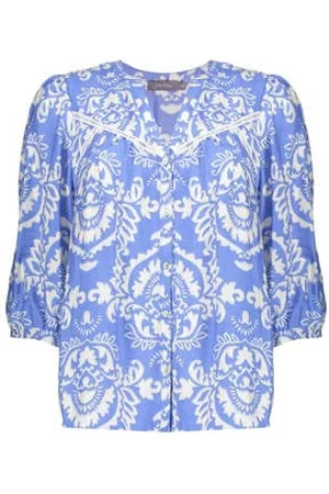 Geisha Blouse blauw