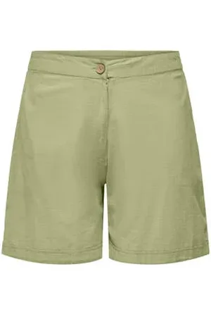 ONLY Regular waist casual short groen