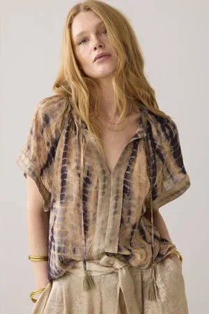 Summum Woman Blousetop bruin