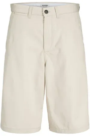 JACK & JONES JUNIOR loose casual short ecru
