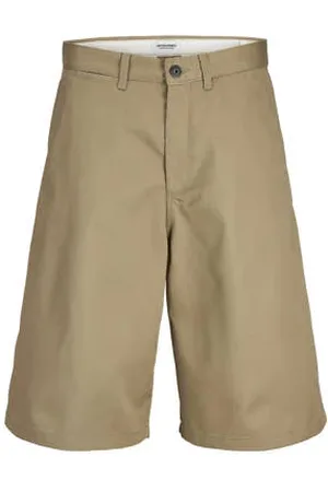 JACK & JONES JUNIOR loose casual short lichtbruin