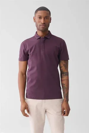SHOEBY Regular polo paars