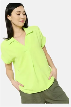LolaLiza Blousetop limegroen