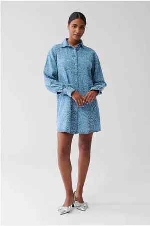 SHOEBY Spijkerjurk medium blue denim