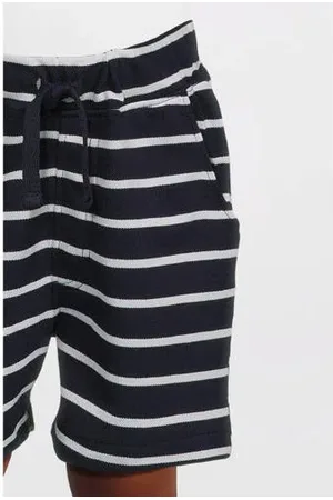 NAME IT MINI casual short donkerblauw