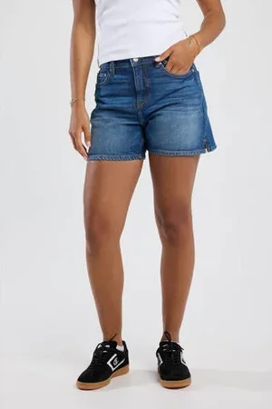 America today Denim regular high waist denim short