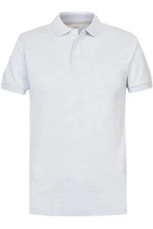 Profuomo Regular polo lichtblauw