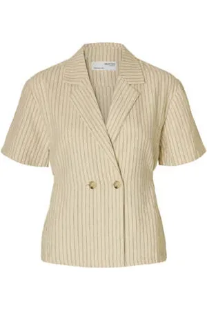 SELECTED Getailleerde blazer grijs