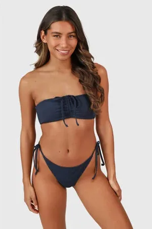 Brunotti Voorgevormde strapless bandeau bikinitop Suus