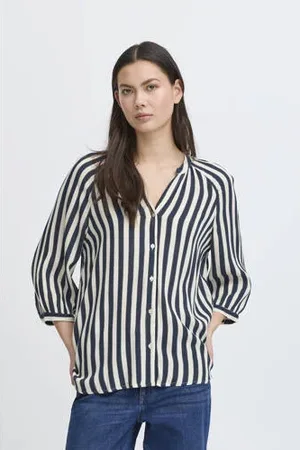 Ichi Blouse blauw