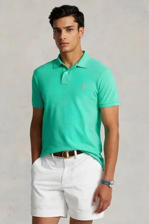 Ralph Lauren Slim polo groen