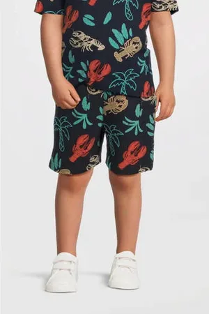 NAME IT MINI sweatshort donkerblauw