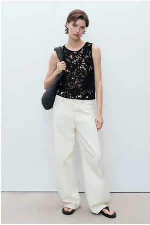MANGO Top crochet
