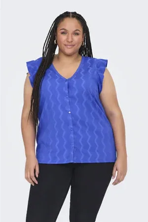 ONLY Top blauw