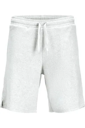 JACK & JONES JUNIOR relaxed sweatshort wit melange