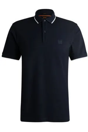 HUGO BOSS Slim polo donkerblauw