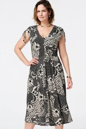 MS Mode Zomerjurk zwart