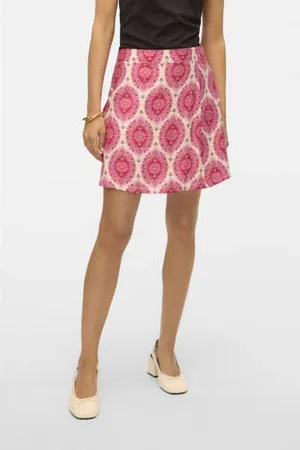 VERO MODA Korte rok roze