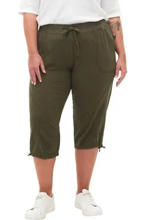 Zizzi High waist slim fit broek JEASY