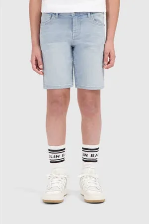 Ballin Denim short light blue denim