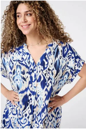MS Mode Zomerjurk blauw