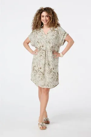 MS Mode Zomerjurk taupe
