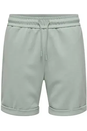 Only & Sons Regular casual short grijsgroen