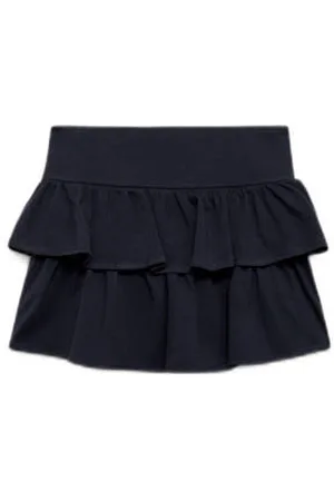 MANGO Skort donkerblauw