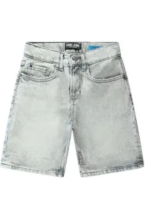 Cars Denim regular short lichtgrijs