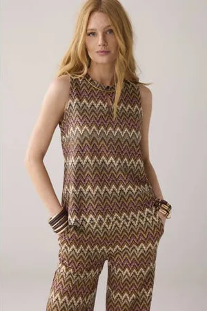Summum Woman Mouwloze top multi