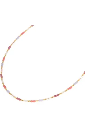 Label Kiki Gold plated ketting Sweet Rainbow