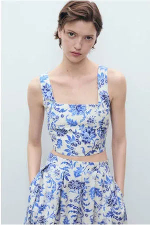 MANGO Top ecru