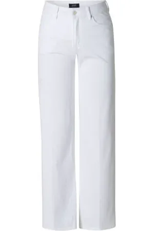 Yest Denim wide leg regular waist broek