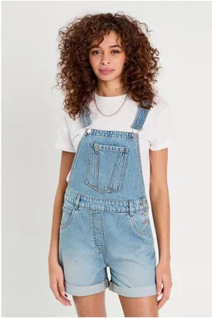 Cache Cache Denim rechtvallend regular waist tuinbroek