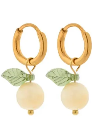 Label Kiki Gold plated oorbellen Lemon Spritz