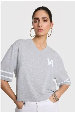 Alix the label Cropped top met lurex