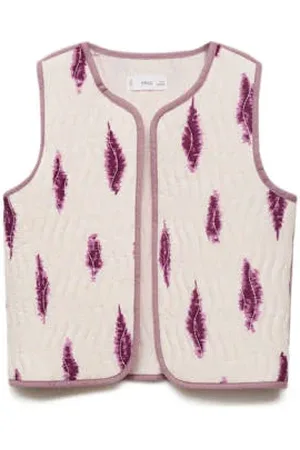 MANGO Gilet beige