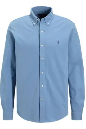 Ralph Lauren Regular fit overhemd blauw