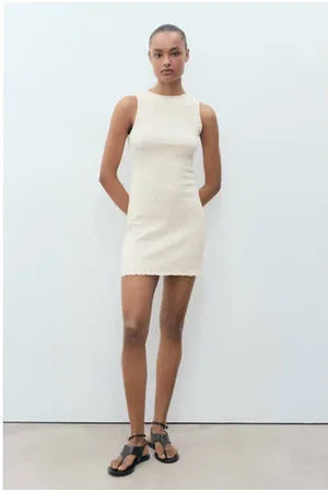 MANGO Mini jurk gebreid