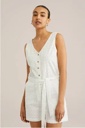 WE Fashion Straight broderie