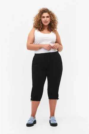 Zizzi High waist slim fit broek JEASY