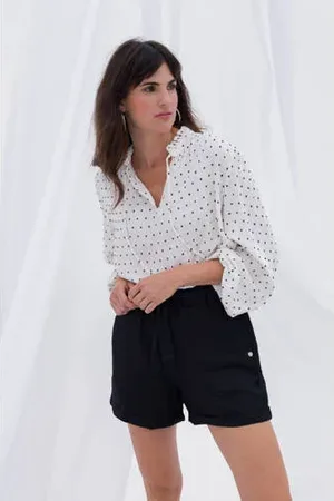 Yest Linnen high waist casual short