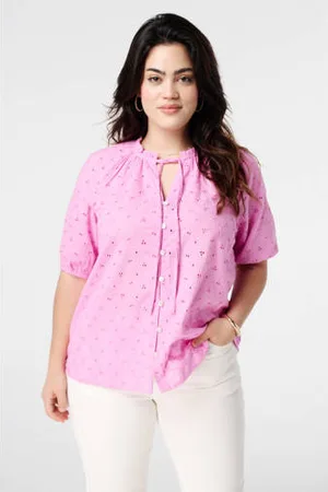 MS Mode Blouse broderie