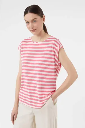 Comma, Linnen top roze