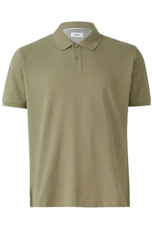 QS by s.Oliver Regular polo olijfgroen