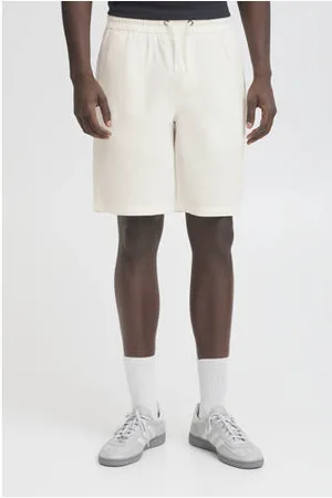 Blend Linnen regular chino short wit